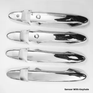 Cnleague Honda Amaze 2018 Onwards Door Handle Chrome Garnish