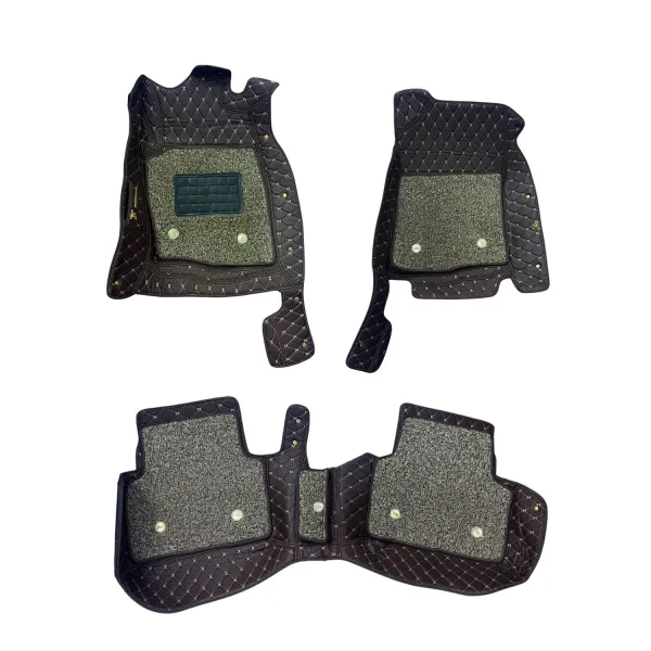 7D Car Floor Mats for Honda Civic 2019 Onwards - Coffee Color 7D Car Floor Mats for Honda Civic 2019 Onwards - Coffee Color