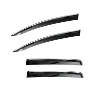 Galio Chrome Line Door Visor for Honda Jazz 2015 Onwards