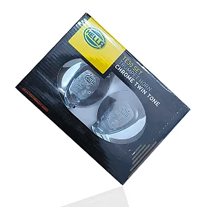 Hella TE30 Set Trumpet Horn - Chrome Twin Tone