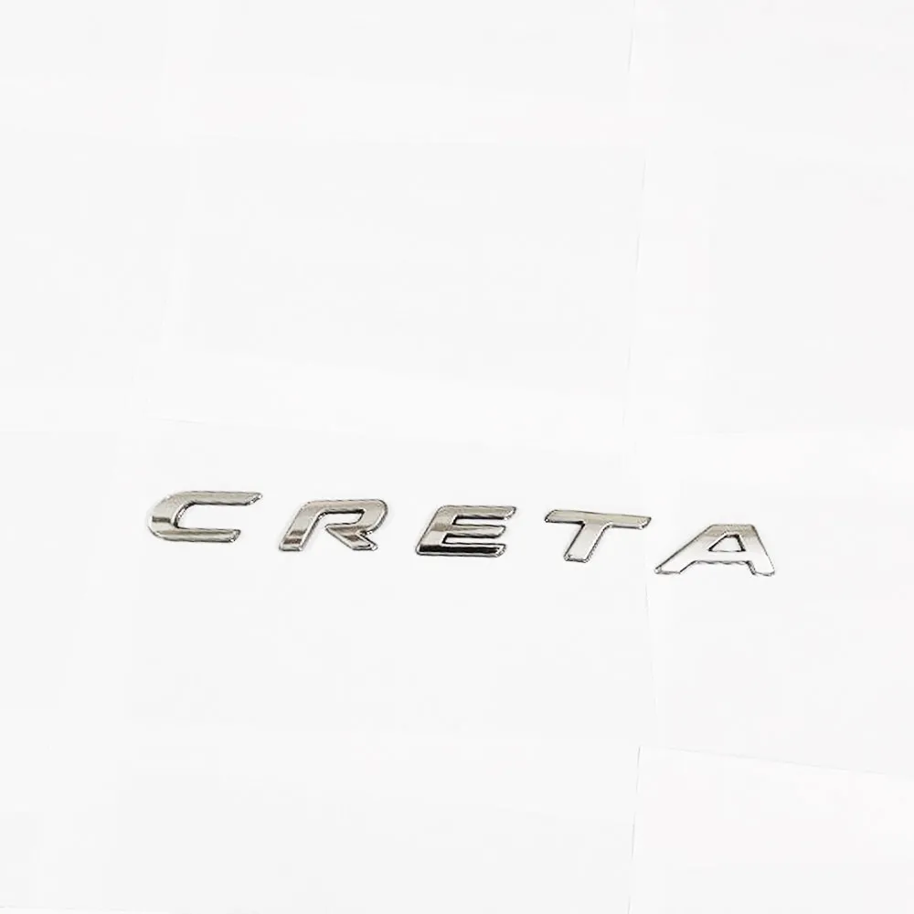 Galio Creta Logo 3D Chrome Letter