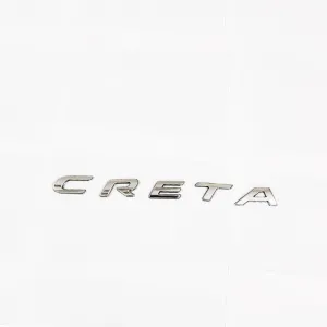 Galio Creta Logo 3D Chrome Letter