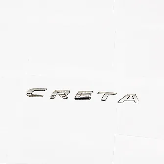 Galio Creta Logo 3D Chrome Letter
