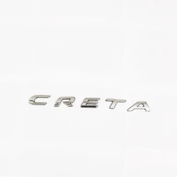 Galio Creta Logo 3D Chrome Letter