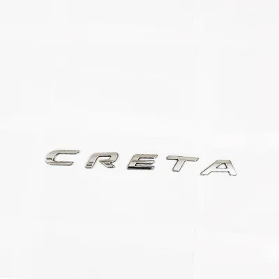Galio Creta Logo 3D Chrome Letter Galio Creta Logo 3D Chrome Letter