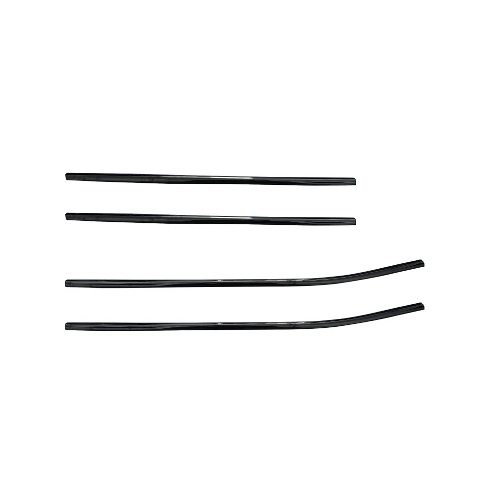 Cnleague Black Chrome Lower Window Garnish for Hyundai Creta 2020 Onwards