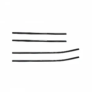 Cnleague Black Chrome Lower Window Garnish for Hyundai Creta 2020 Onwards