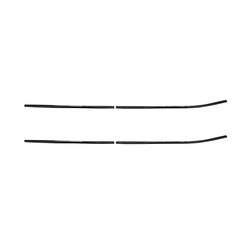 Cnleague Black Chrome Lower Window Garnish for Hyundai Creta 2020 Onwards