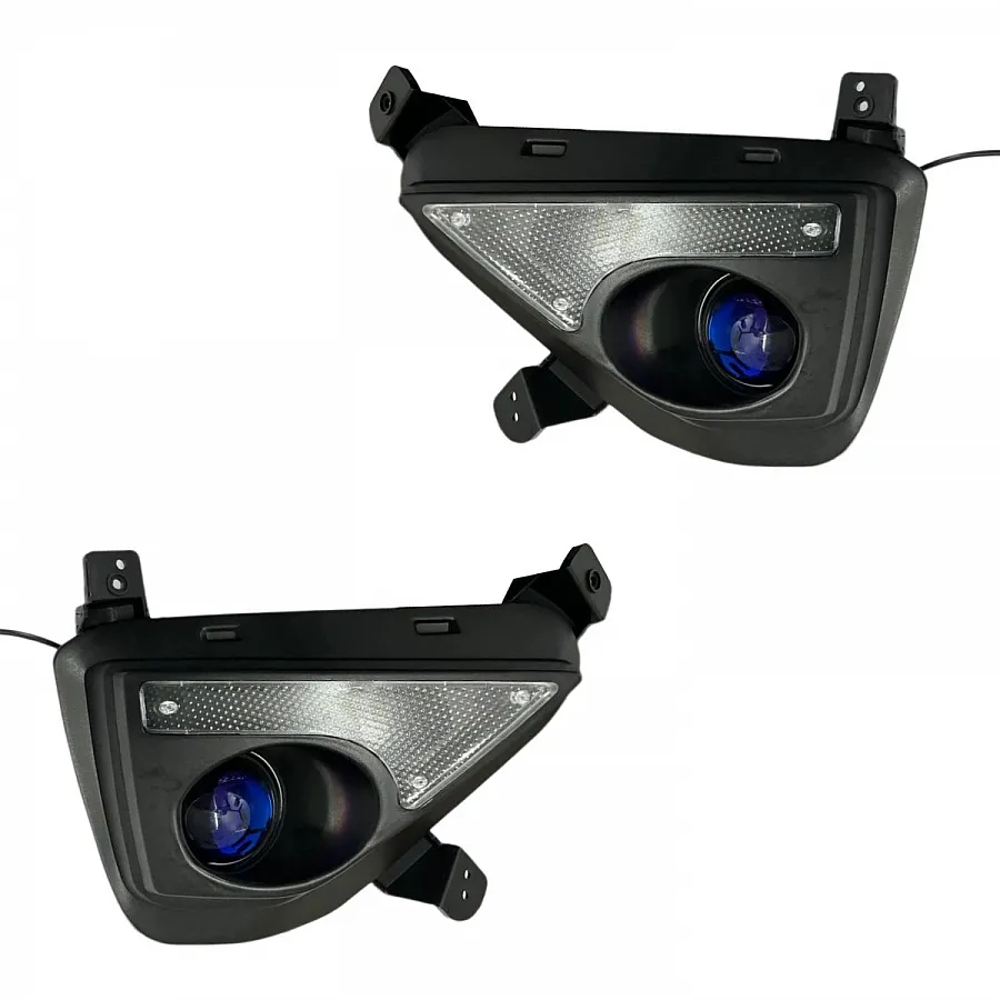Carhatke 110W BI-LED Tri-Color Projector Fog lamp With 3" Bracket Fitting For Hyundai Alcazar 2021-24
