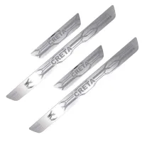 Galio Hyundai Creta 2015 Onwards Stainless Steel Sill Plate Guards Galio Hyundai Creta 2015 Onwards Stainless Steel Sill Plate Guards