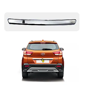 Cnleague Number Plate Chrome Garnish for Hyundai Creta 2015-2020
