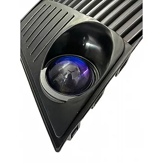 Carhatke 110W BI-LED Projector Fog lamp With 3" Bracket Fitting For Hyundai Creta 2015-2018