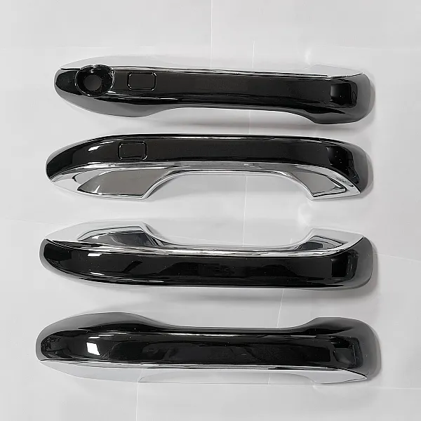 Cnleague Black with Chrome Door Handle Cover for Hyundai New Creta, Creta EV, Alcazar Cnleague Black with Chrome Door Handle Cover for Hyundai New Creta, Creta EV, Alcazar