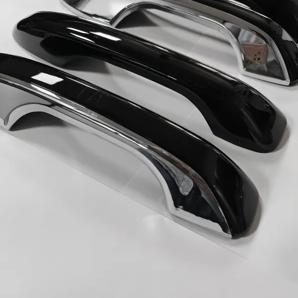 Cnleague Black with Chrome Door Handle Cover for Hyundai New Creta, Creta EV, Alcazar Cnleague Black with Chrome Door Handle Cover for Hyundai New Creta, Creta EV, Alcazar