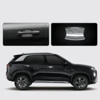 Cnleague Finger Guard Bowl Chrome for Hyundai Creta 2020 Onwards Cnleague Finger Guard Bowl Chrome for Hyundai Creta 2020 Onwards