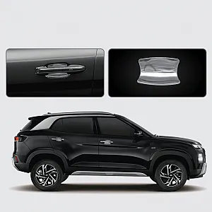Cnleague Finger Guard Bowl Chrome for Hyundai Creta 2020 Onwards Cnleague Finger Guard Bowl Chrome for Hyundai Creta 2020 Onwards