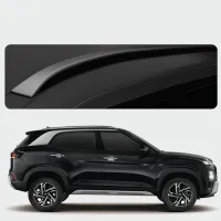 Galio Roof Rails for Hyundai Creta 2020 Onwards - Silver and Black Galio Roof Rails for Hyundai Creta 2020 Onwards - Silver and Black