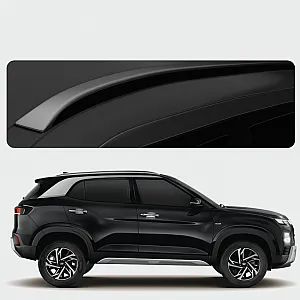 Galio Roof Rails for Hyundai Creta 2020 Onwards  - Silver and Black