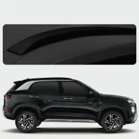 Galio Roof Rails for Hyundai Creta 2020 Onwards - Glossy Black Galio Roof Rails for Hyundai Creta 2020 Onwards - Glossy Black