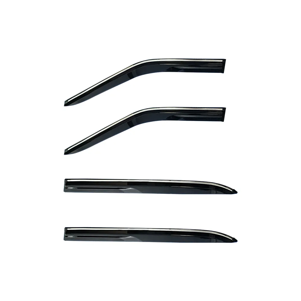 Galio Hyundai Exter 2023 Onwards Window Door Visor with Chrome Line