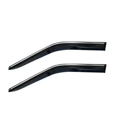 Galio Hyundai Exter 2023 Onwards Window Door Visor with Chrome Line