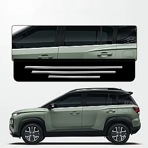 Cnleague Lower Window Chrome Garnish for Hyundai Exter 2023 Onwards