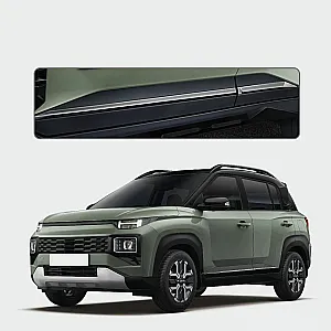 GFX Hyundai Exter 2023 Onwards Body Side Moulding Chrome 