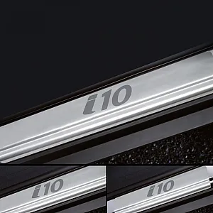 Galio Stainless Steel Door Sill Guards for Hyundai Grand i10 2013 Onwards