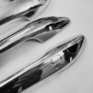 Cnleague Hyundai Grand i10 Nios 2019 Onwards Door Handle Chrome Garnish