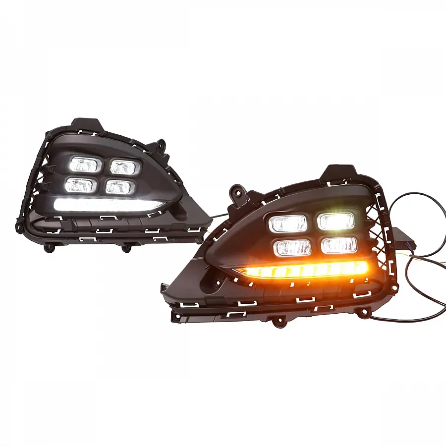 Hyundai i20 Elite 2018-20 LED DRL Light and Fog Light - Porsche Design