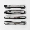 Cnleague Black with Chrome Door Handle Cover for Hyundai Venue 2019-25