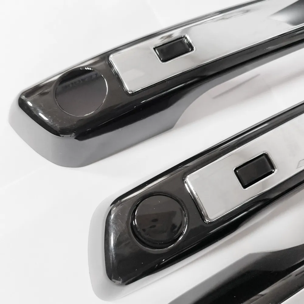 Cnleague Black with Chrome Door Handle Cover for Hyundai Venue 2019-25