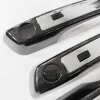 Cnleague Black with Chrome Door Handle Cover for Hyundai Venue 2019-25