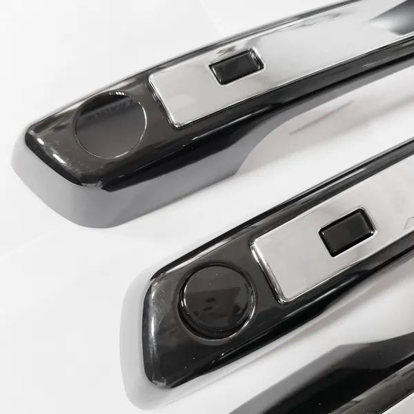 Cnleague Black with Chrome Door Handle Cover for Hyundai Venue 2019-25
