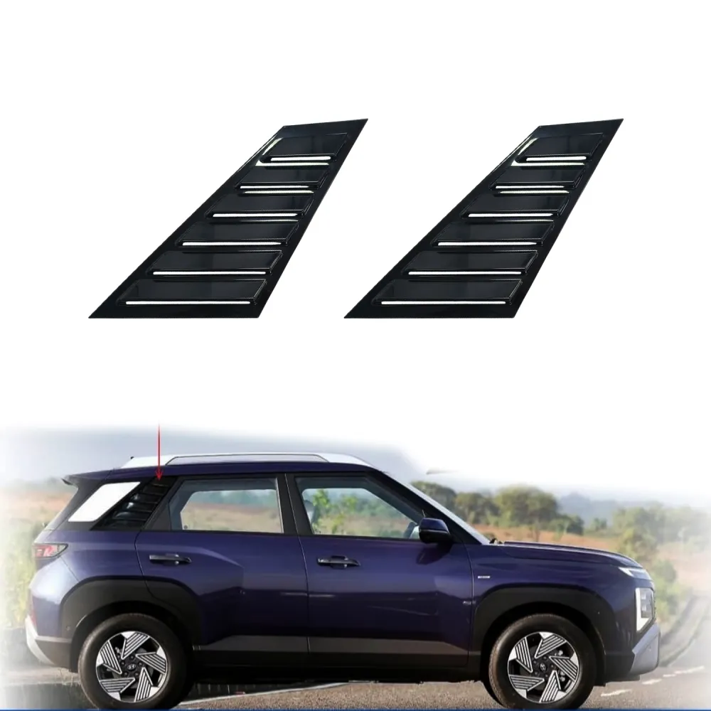 Quarter Window Louver For Hyundai Venue 2025 Onwards