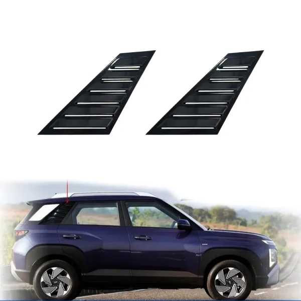 Quarter Window Louver For Hyundai Venue 2025 Onwards