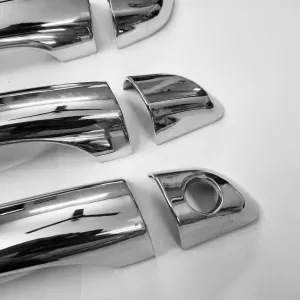 Cnleague Chrome Door Handle Cover for Hyundai Verna 2017-2020