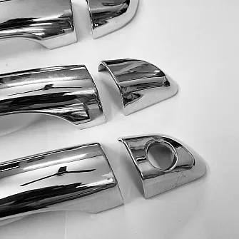 Cnleague Chrome Door Handle Cover for Hyundai Verna 2017-2020
