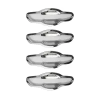 Cnleague Chrome Door Handle Bowl for Hyundai Verna 2017-20