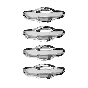 Cnleague Chrome Door Handle Bowl for Hyundai Verna 2017-20