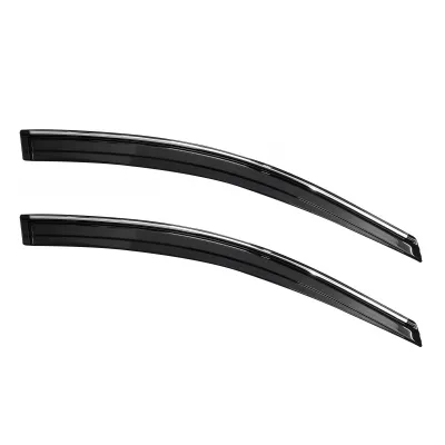 Galio Hyundai Verna 2011-17 Window Door Visor with Chrome Line