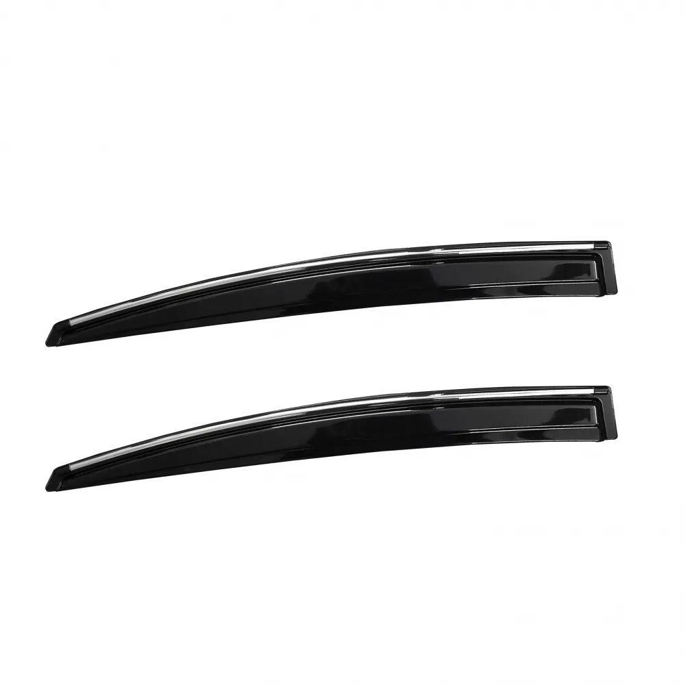 Galio Hyundai Verna 2011-17 Window Door Visor with Chrome Line