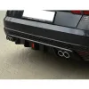 F1-Style LED Bumper Diffuser with Skirting for Hyundai Verna 2023 Onwards