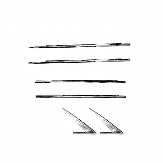 Cnleague Lower Window Chrome Garnish for Hyundai Verna 2023 Onwards