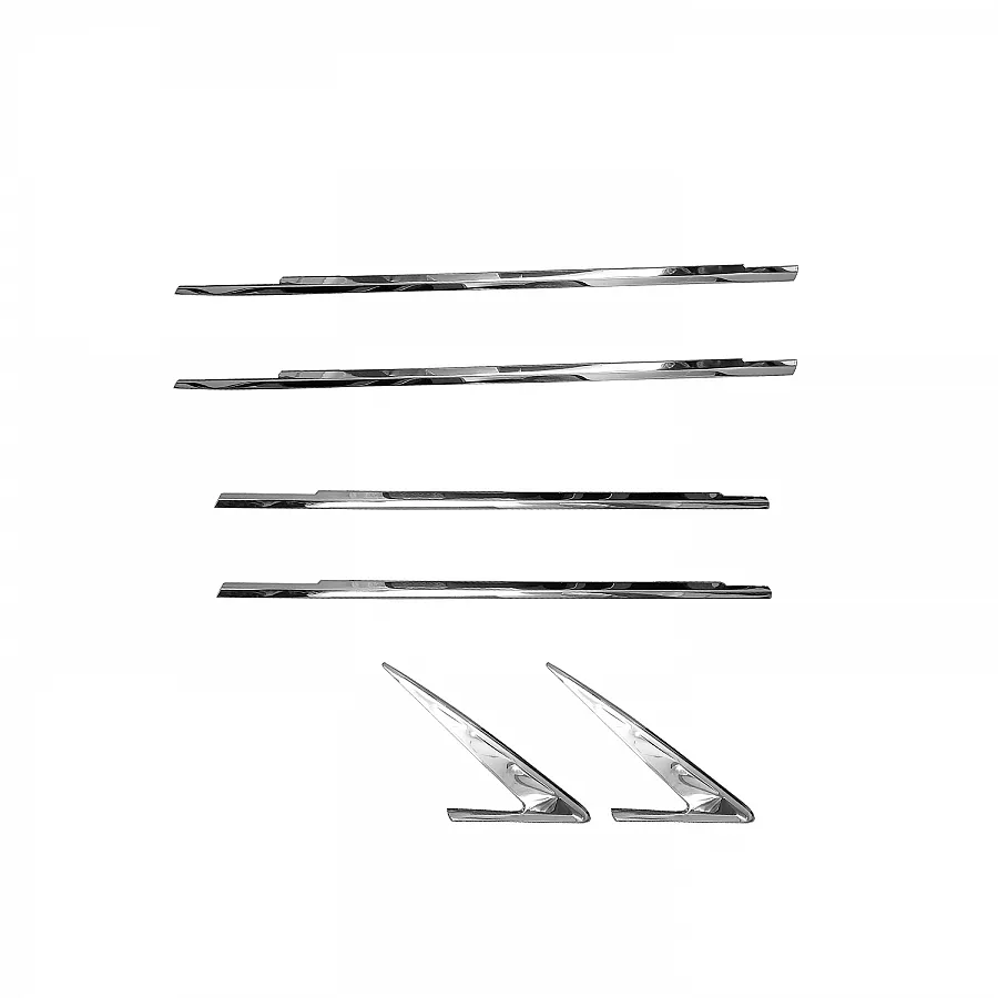Cnleague Lower Window Chrome Garnish for Hyundai Verna 2023 Onwards