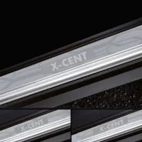 Galio Stainless Steel Door Sill Guards for Hyundai Xcent 2013 Onwards
