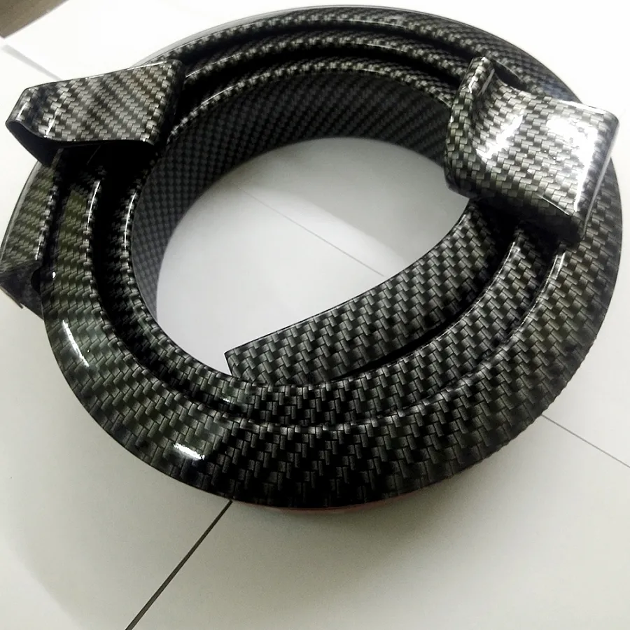 Car Rear Roof/Trunk Spoiler Wing Lip For Sedan Car in Glossy Stylish Carbon Fiber Finish - High Quality Material