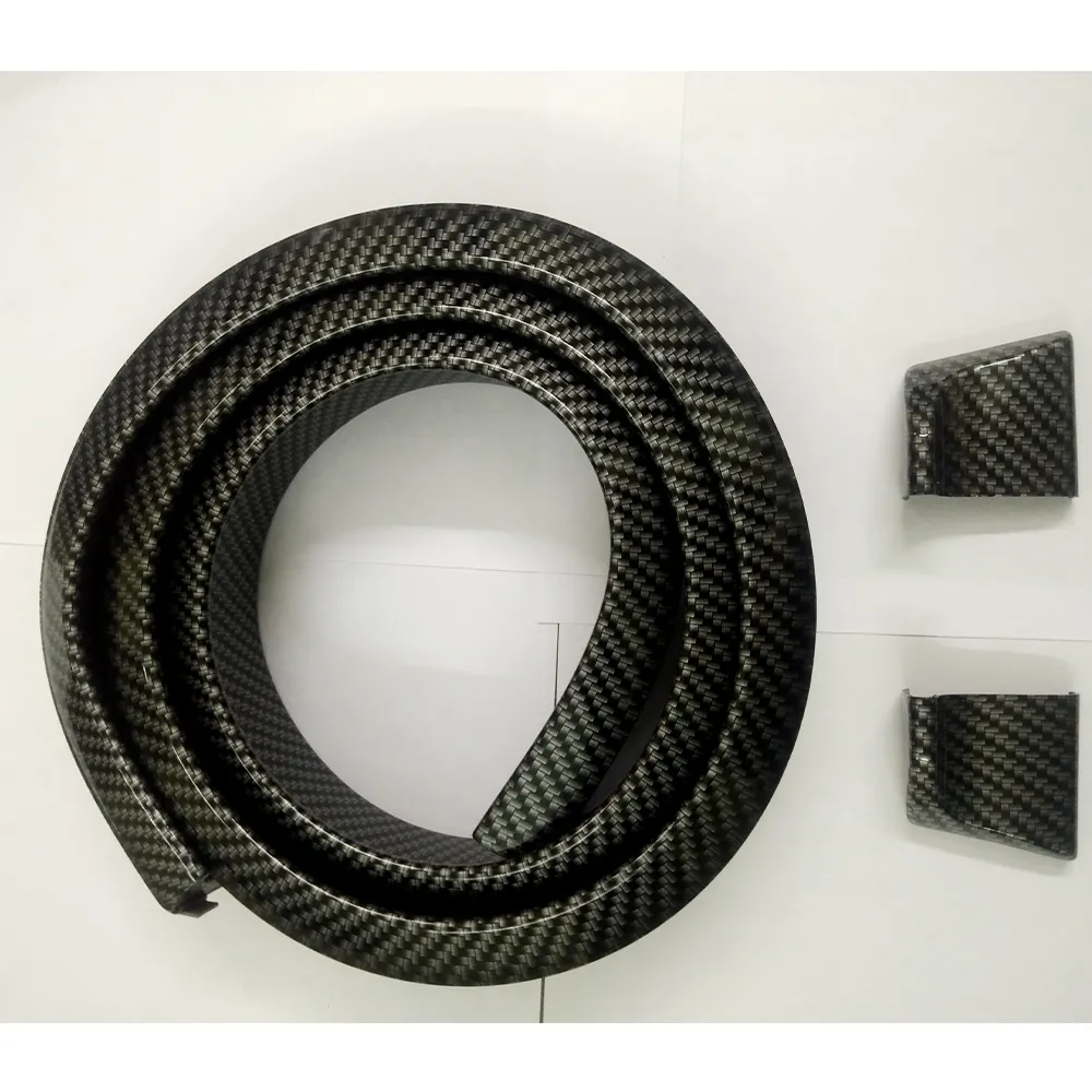 Car Rear Roof/Trunk Spoiler Wing Lip For Sedan Car in Glossy Stylish Carbon Fiber Finish - High Quality Material