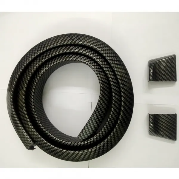 Car Rear Roof/Trunk Spoiler Wing Lip For Sedan Car in Glossy Stylish Carbon Fiber Finish - High Quality Material