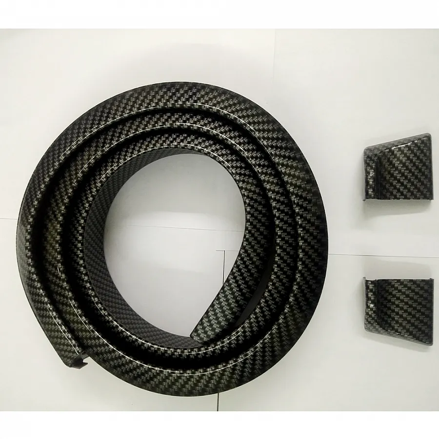 Car Rear Roof/Trunk Spoiler Wing Lip For Sedan Car in Glossy Stylish Carbon Fiber Finish - High Quality Material